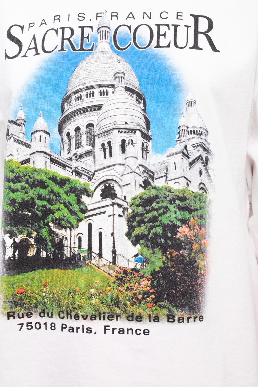 White Printed T-shirt Balenciaga - Vitkac Germany